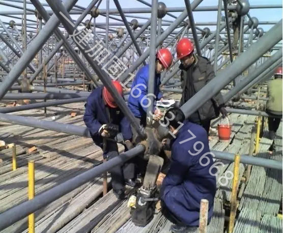  焊接球网架探伤检测